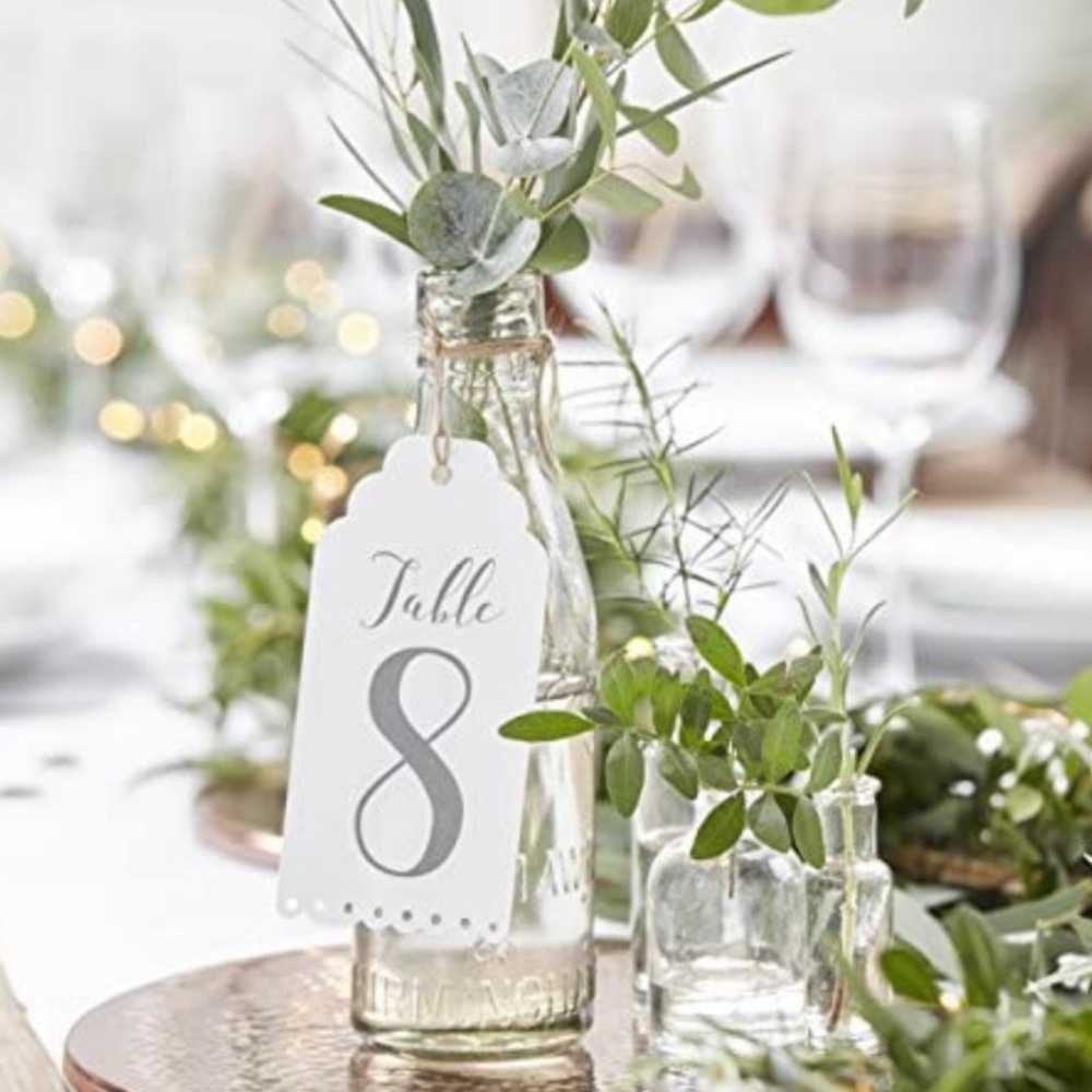 ginger ray table numbers mar sale